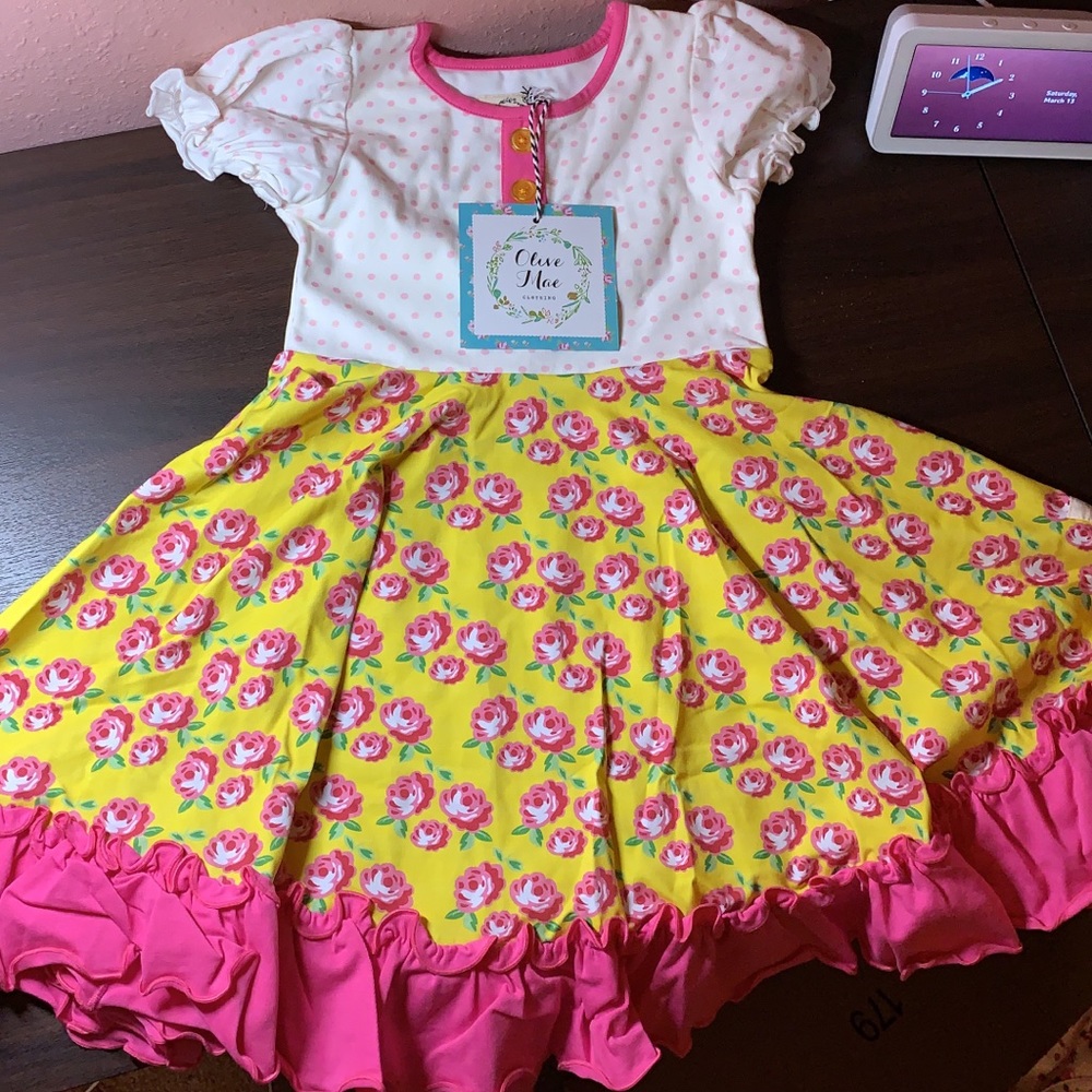 Olive Mae Tea for Two Twirl Dress